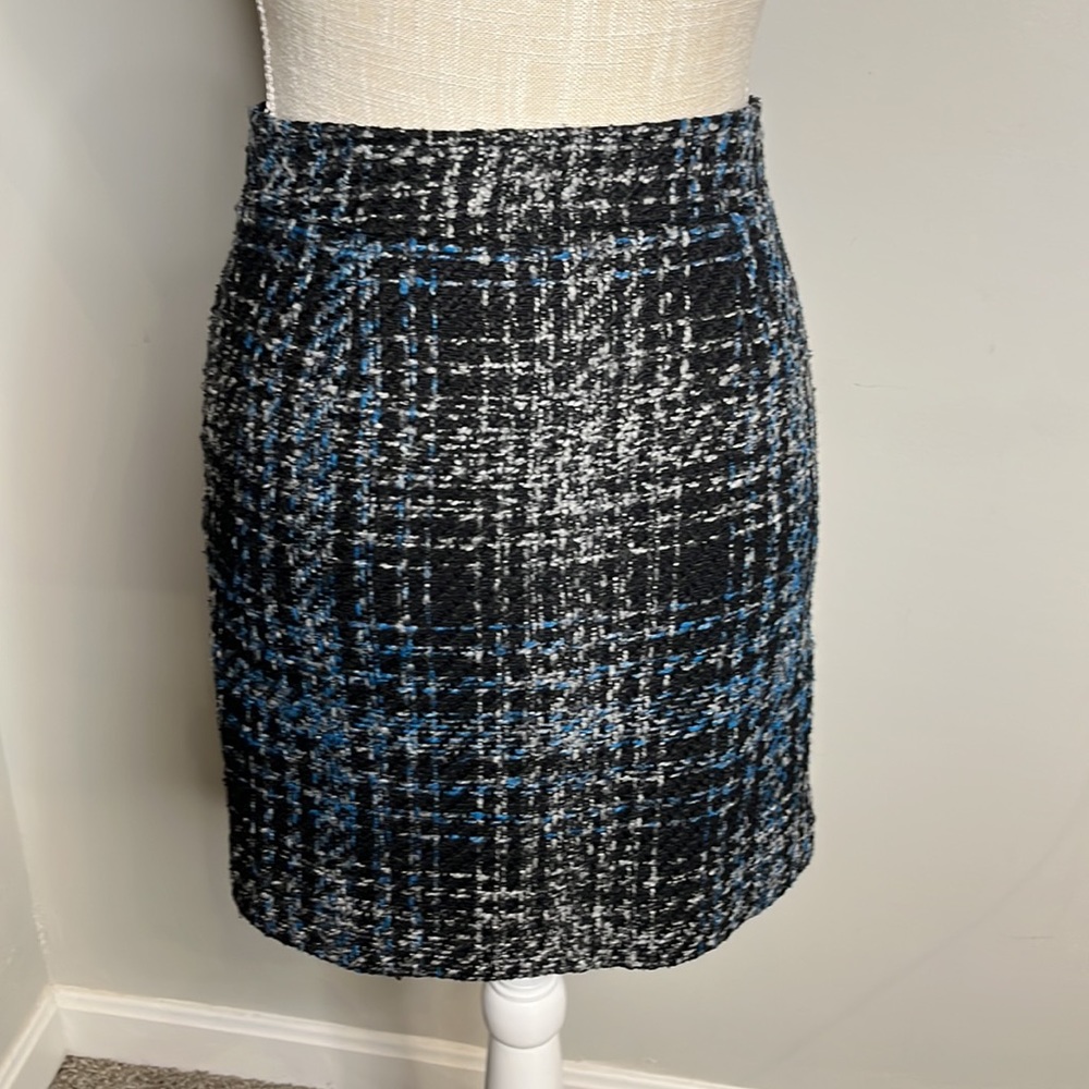 LOFT PLAID SKIRT - Picture 4 of 7